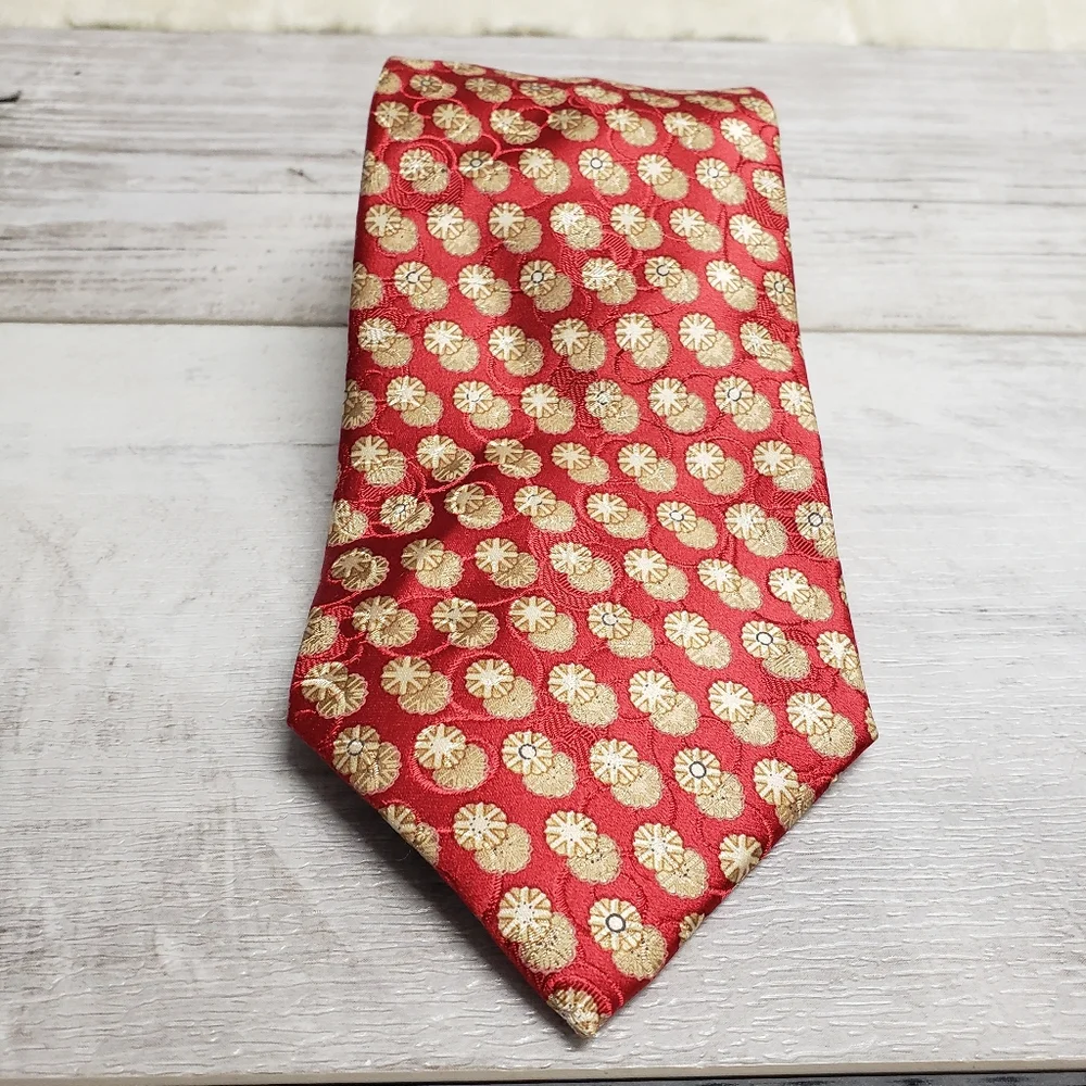 Ermeregildo Zegna Ties 100% Silk Christmas Old Money